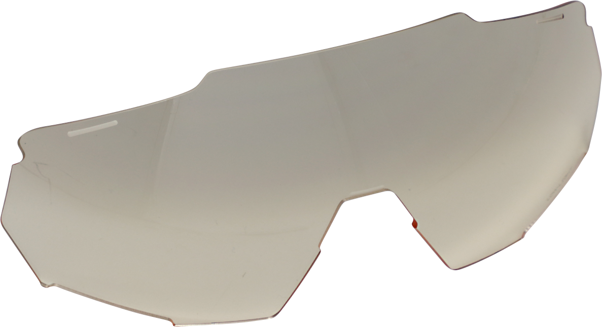 100% Yellow Silver Mirror Racetrap Goggle Lens - 62037-144