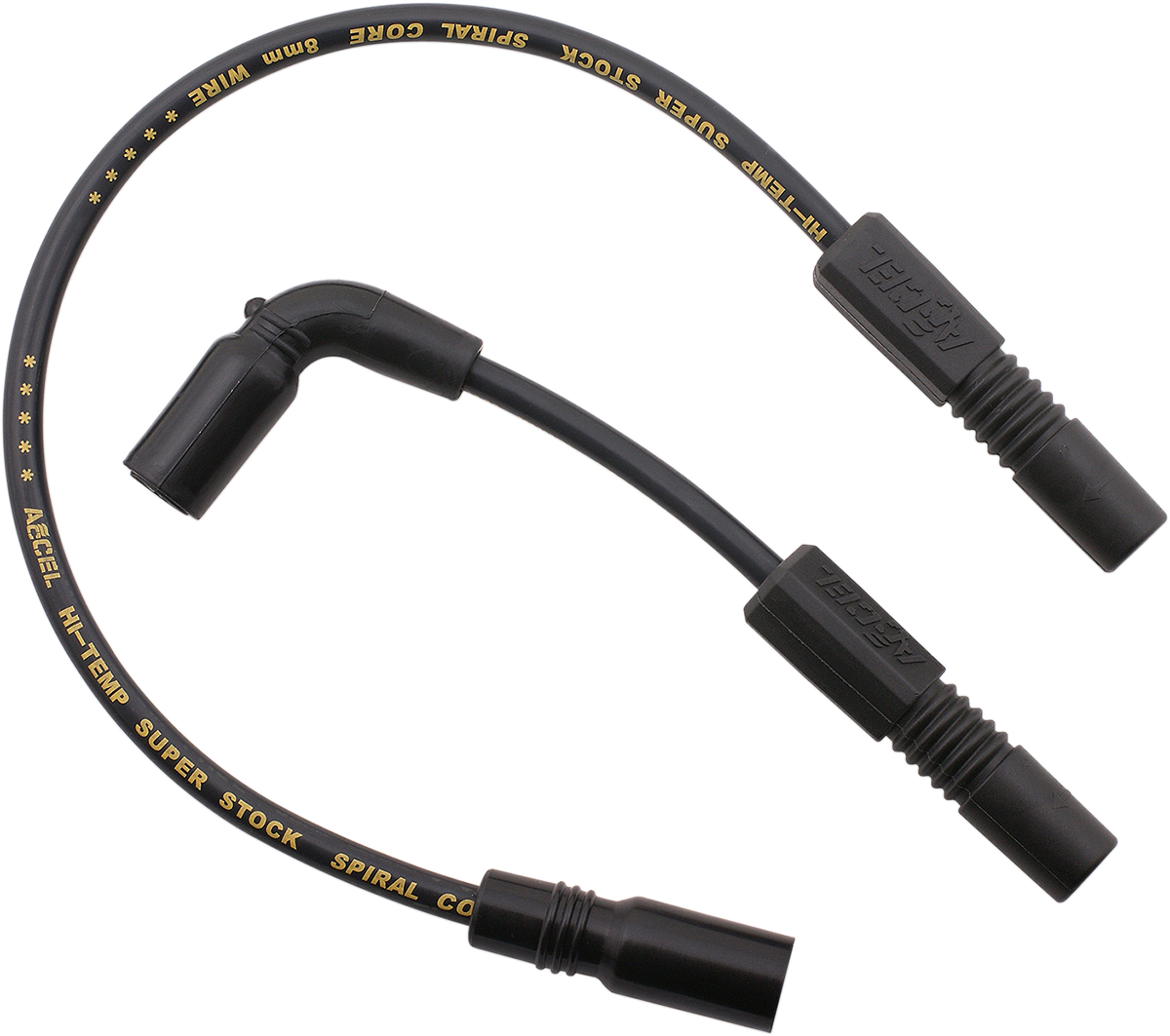 Accel 8mm Spark Plug Wire Set 171112K Black eBay