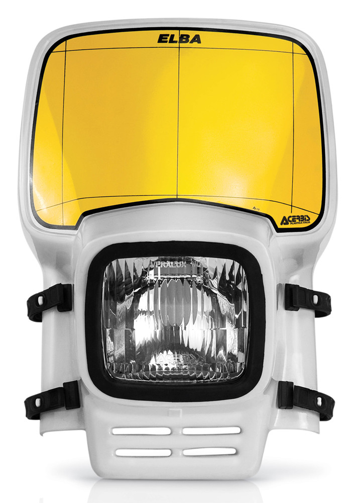 Acerbis Elba II Headlight Enduro Bikes w/Conventional Forks 12V