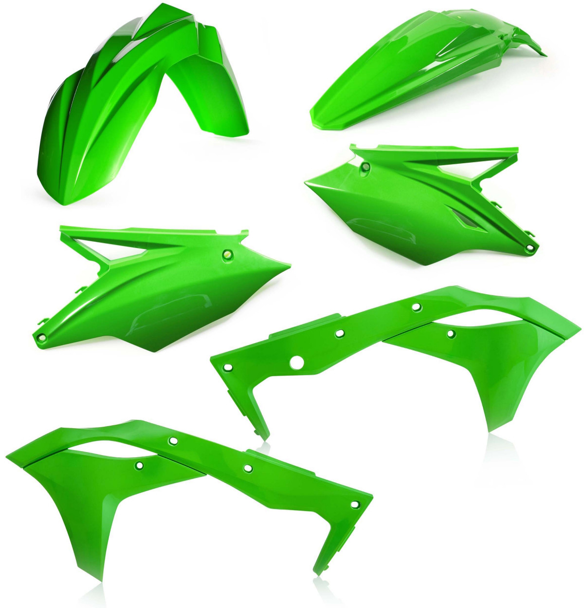 Acerbis 2685810006 Plastic Kit Green | eBay