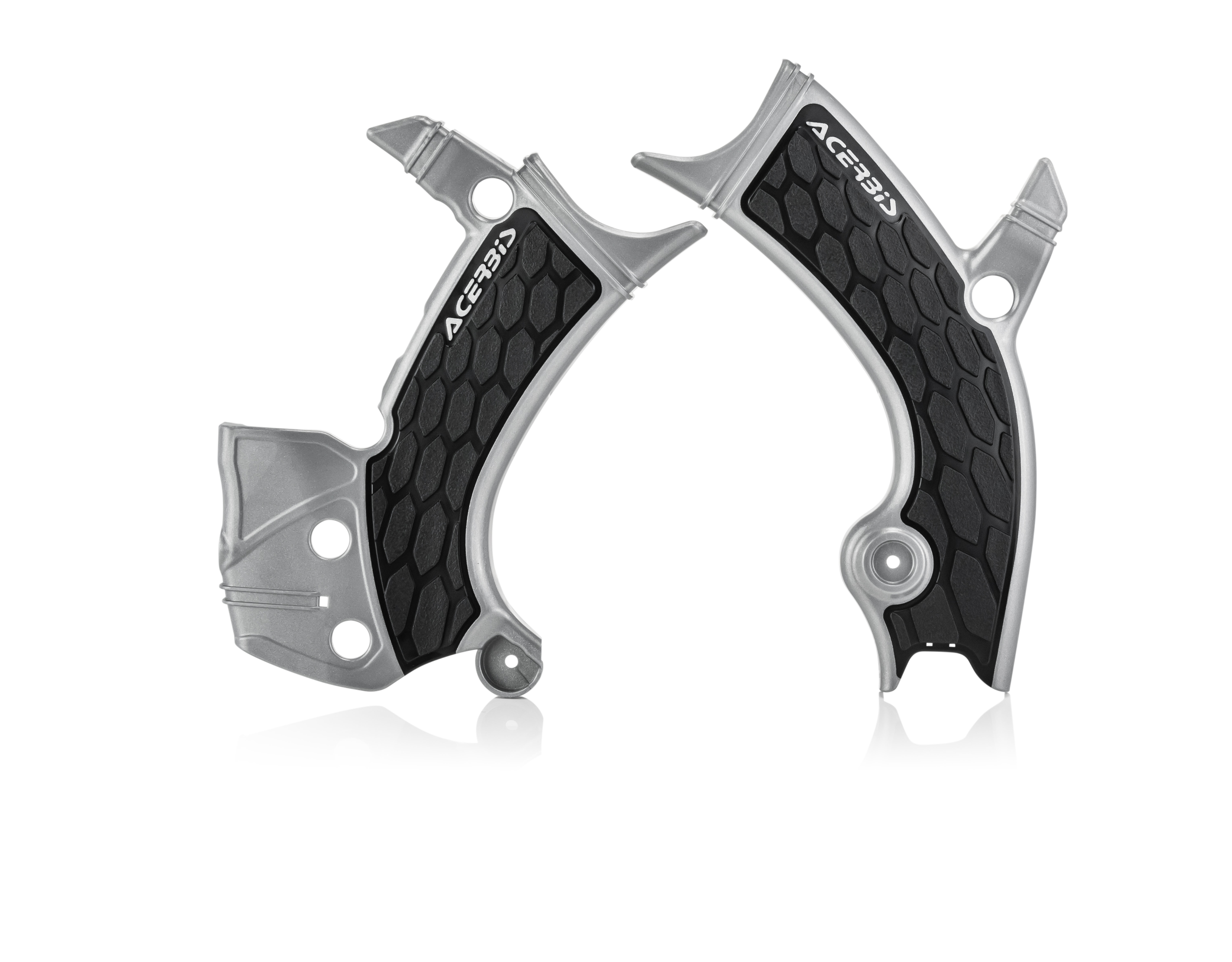 Acerbis 2689411015 XGrip Frame Guards Black/Silver eBay
