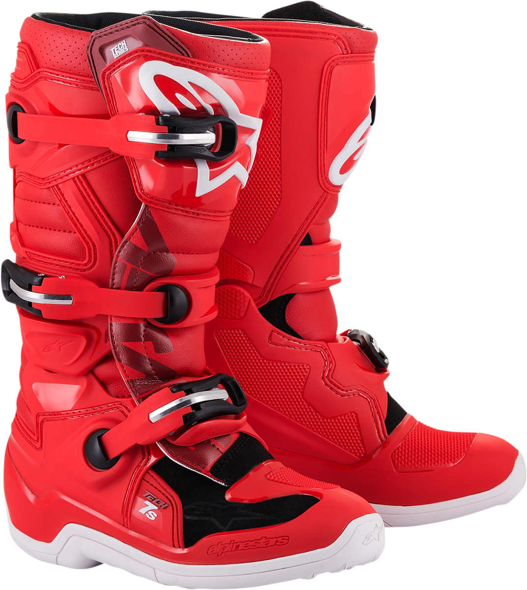 Alpinestars Tech 7s レッド バイクブーツ Alpinestars Tech 7S Boots 6 Red | eBay