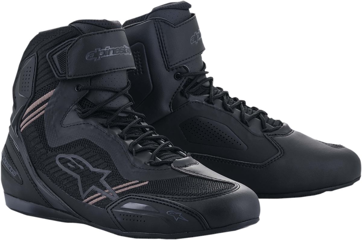 アルパインスターズ FASTER 3 SHOE （10 BLACK） Faster-3 Shoes - BLACK RACING/SPORT Riding Shoes | Alpinestars
