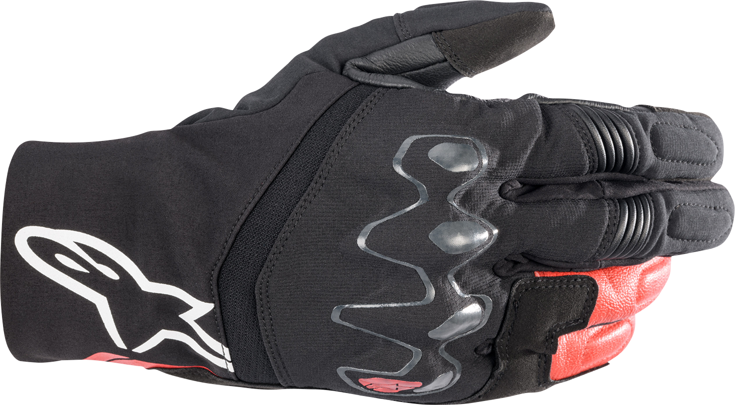 Alpinestars Hyde XT DrystarXFGloves 2XL Black/Bright Red 3522523