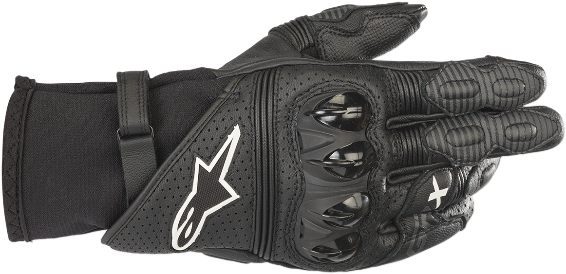 Alpinestars Gp-x V2 Leather Gloves Black Red White 3xl for sale