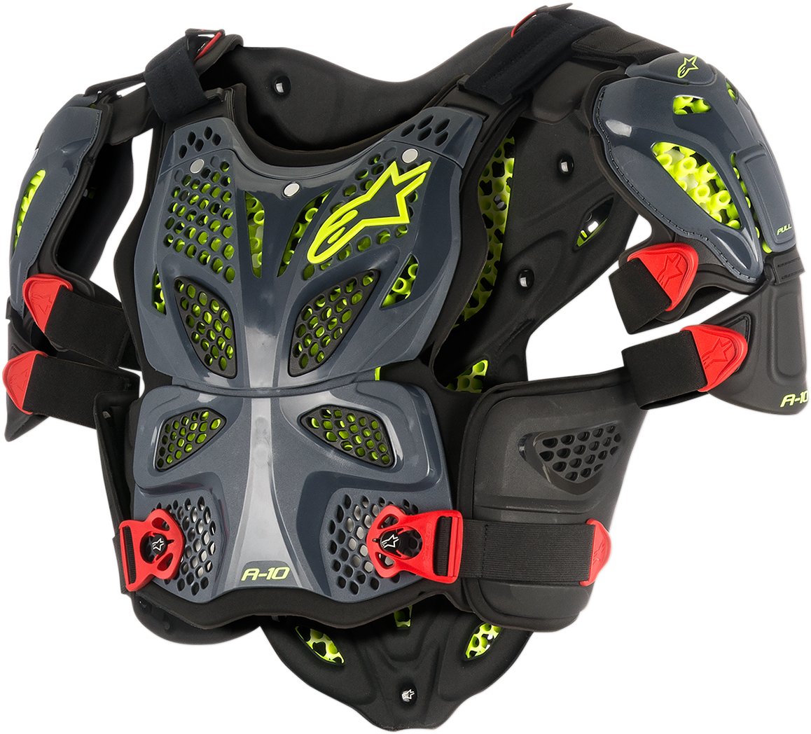Alpinestars A10 Chest Protector Black/Red Medium/Large eBay