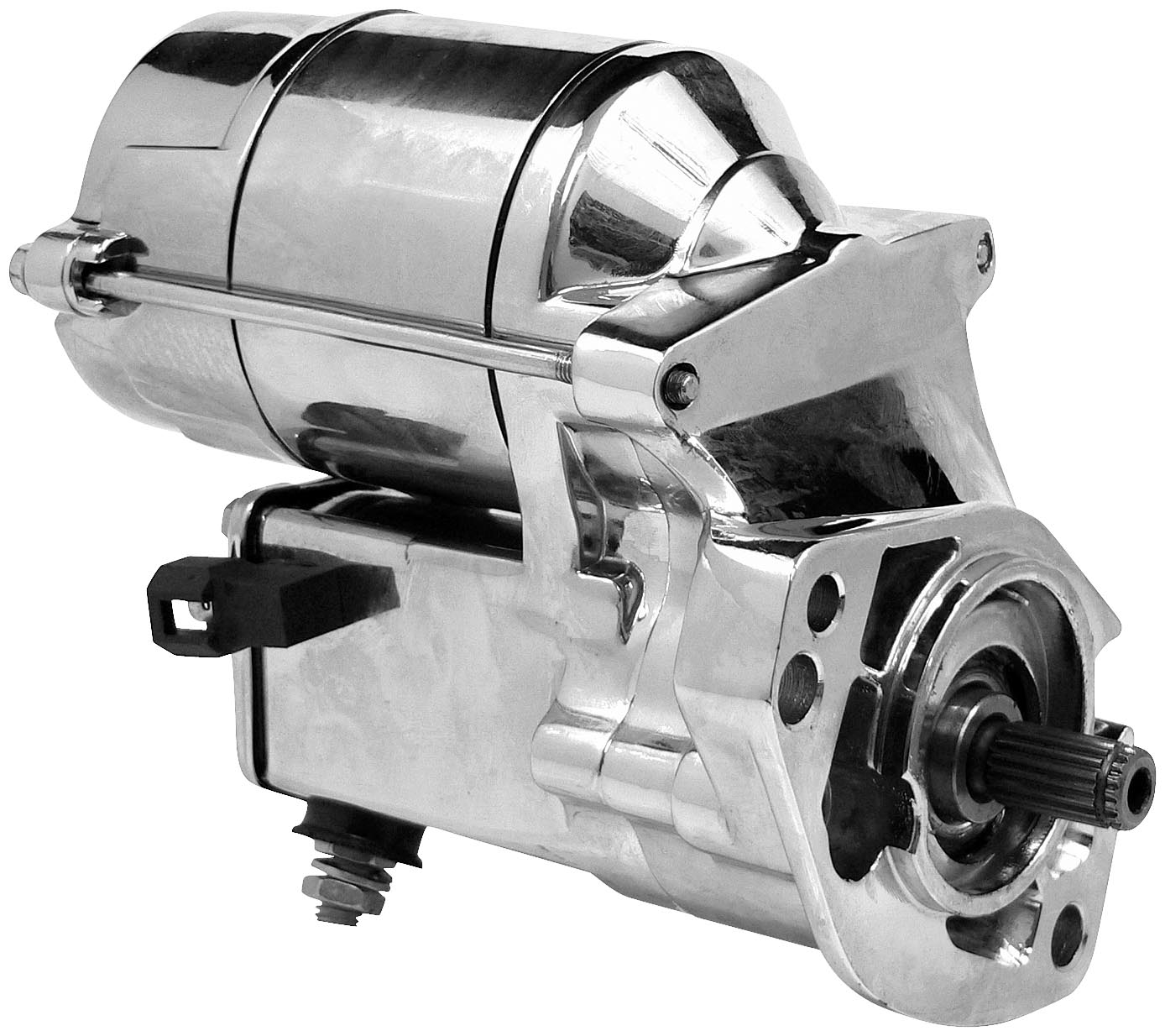 Arrowhead Arrowhead Electrical Starter Motors For VTwin Chrome 2.0 kW