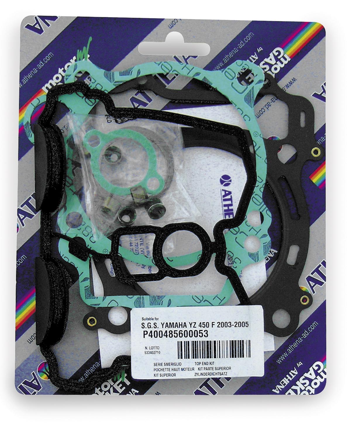 マー Athena Top End Gasket Kit P400210600210 | eBay