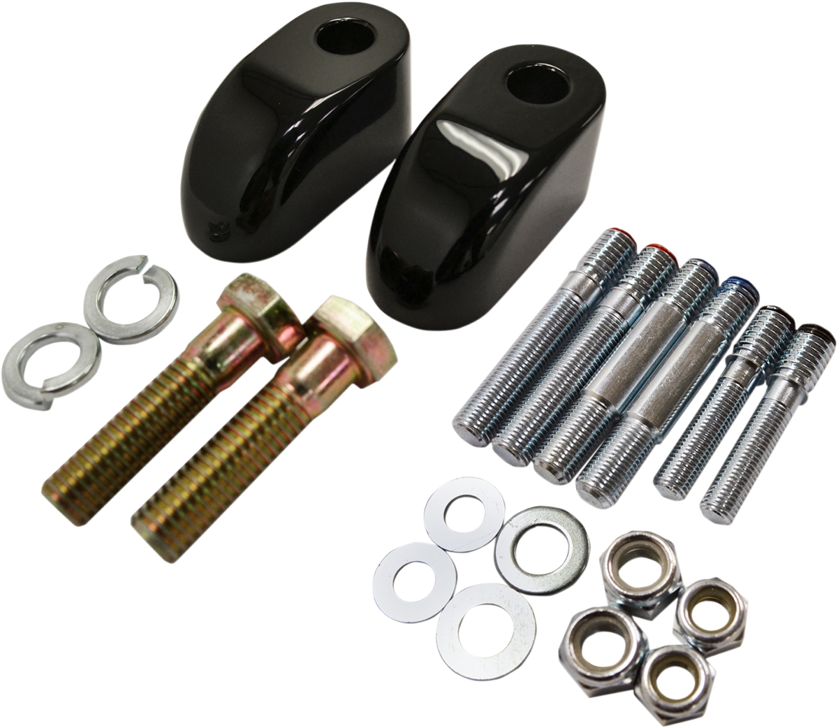 Baron Handlebar Riser Adapters/Extensions 1" Black BA-7416-01B