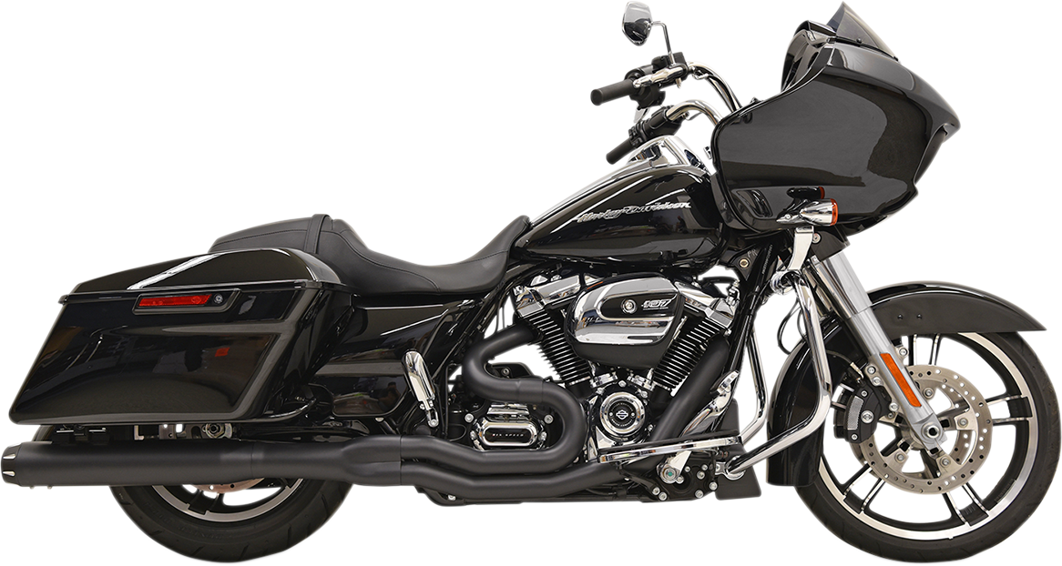 2017-2021 for Harley Road Glide Special FLTRXS 2:1 Exhaust Black