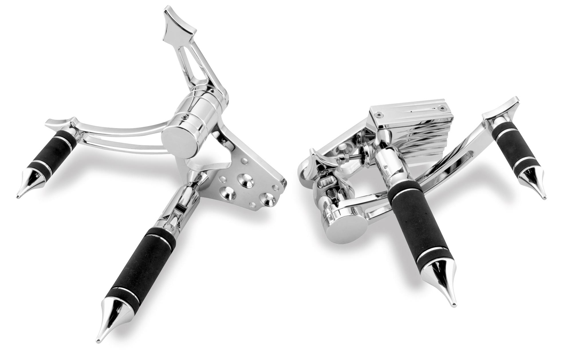パーツ FAST FORWARD 58-84 FL 71-86 FX 86-99 FXST FLST Chrome Gladiator Forward