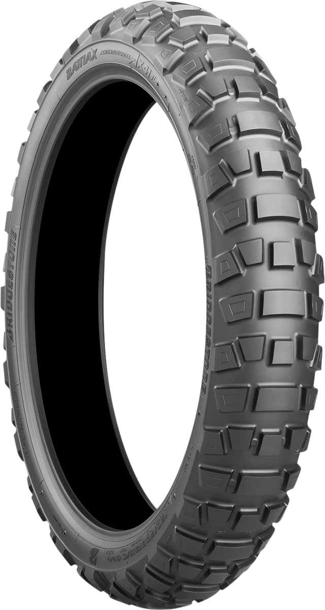 バトラックス AX41　100/90-19　130/80-18　前後2本　バリ山 BRIDGESTONE Battlax Adventurecross AX41 Front Tire 90/100-19 11636