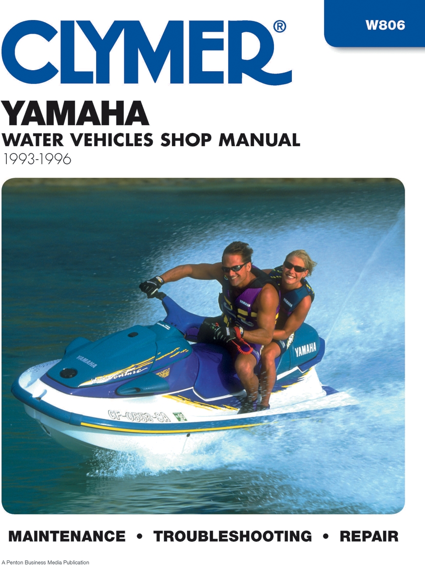 Clymer W806 Yamaha Water Vehicle Manual 4-Stroke Model - 2002-2009