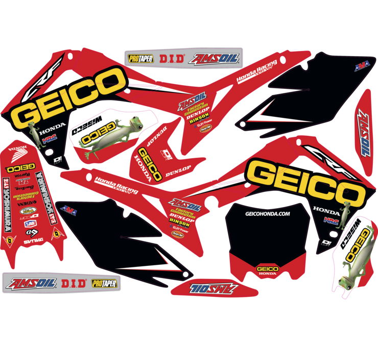 Honda El Cajon >> D'COR 2018 Geico Honda Complete Graphic Kit 20-10-848 | eBay Honda El Cajon >> D'COR 2018 Geico Honda Complete Graphic Kit 20-10-848 | eBay