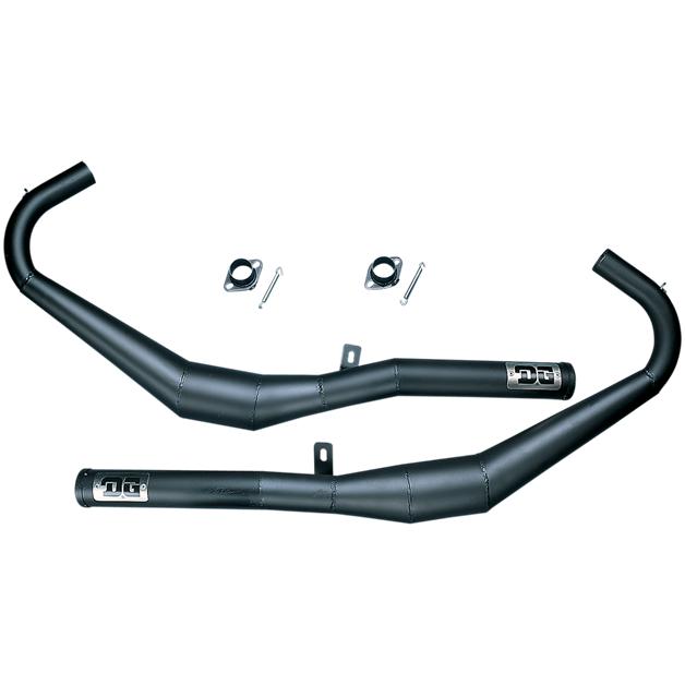 DG Performance V2 Slipon Exhaust 142122 Motorcycle Exhausts & Exhaust