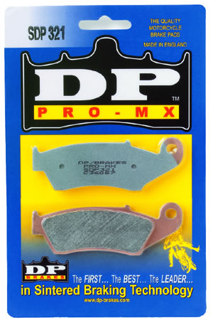 Moose Racing Brake Pads by DP Brakes Front 1721-1885