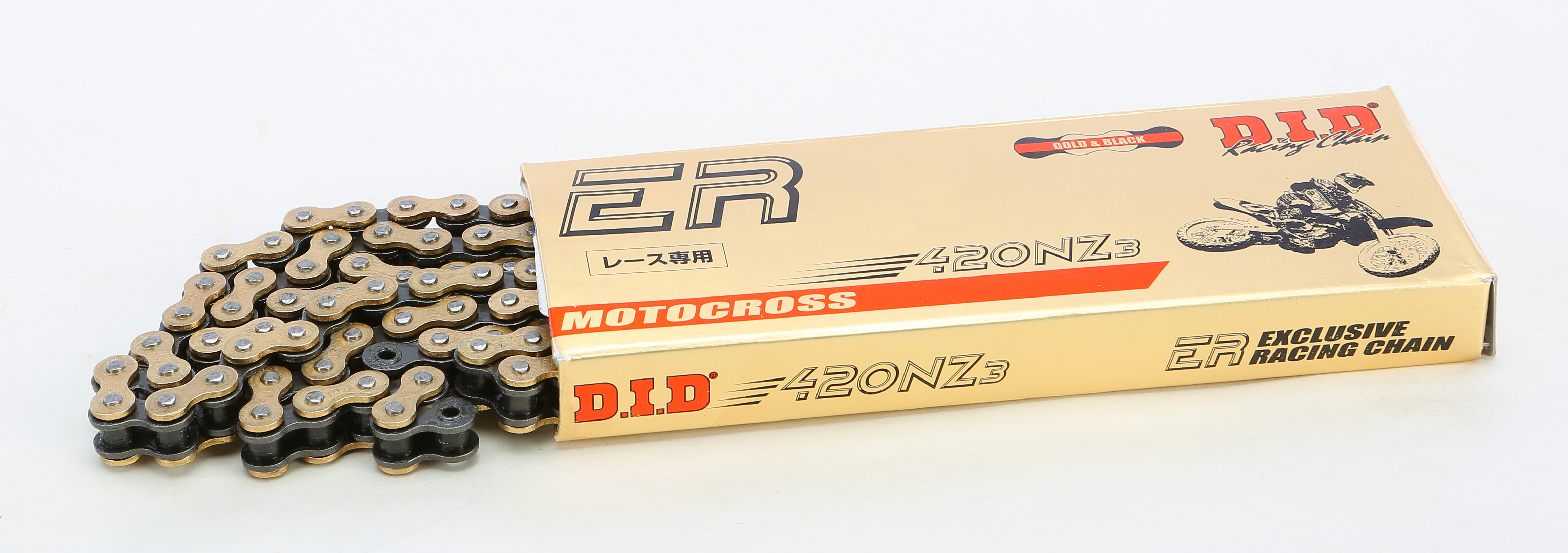D.I.D. Super Non O-Ring Chain 420NZ3G-100L Gold | eBay