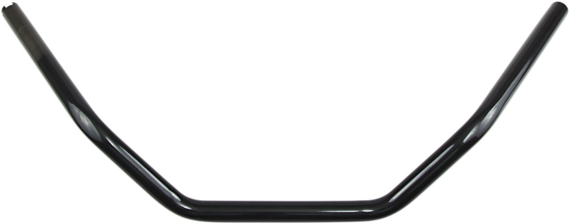 Drag Specialties 1in. Handlebar Black Flat Track Bend