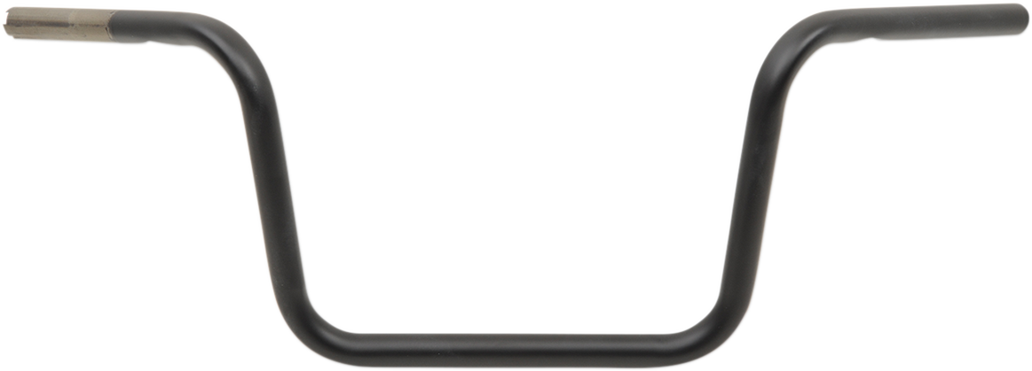 Drag Specialties 1in. Handlebar Flat Black 10in. Ape Hanger Bend