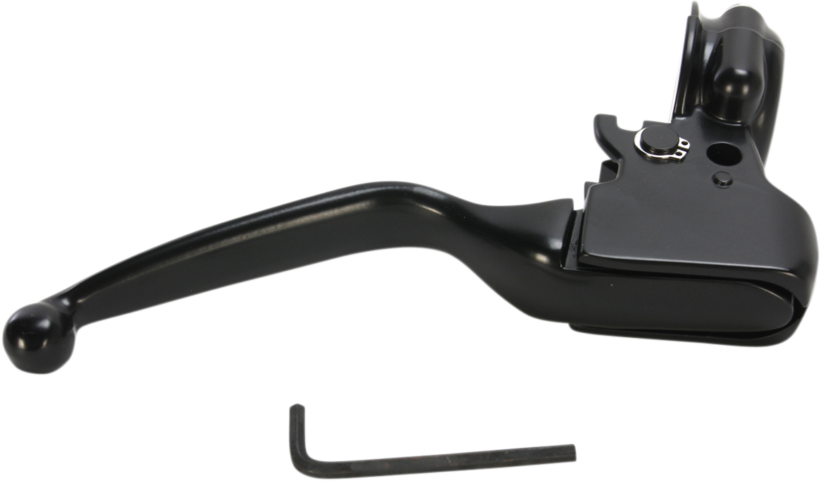 Drag Specialties Mechanical Clutch Lever Assembly Black Harley FLH FLT
