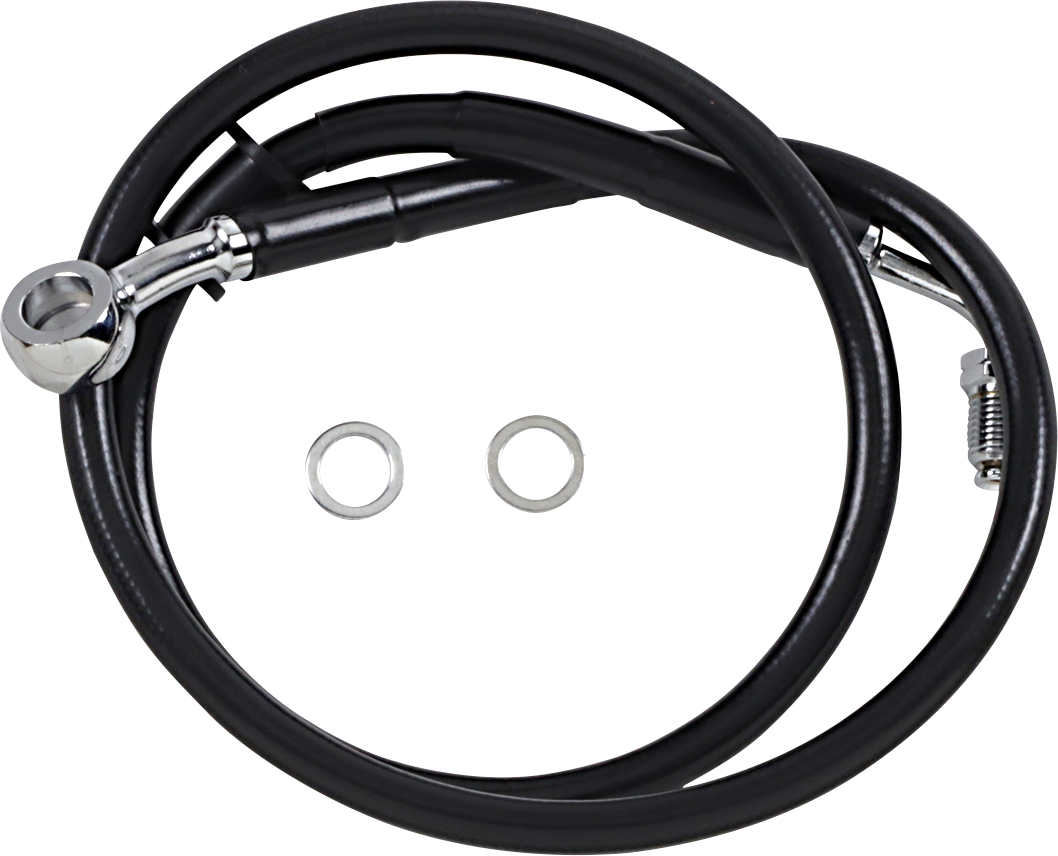 Drag Specialties 17415797 Extended Stainless Steel Front Brake Line