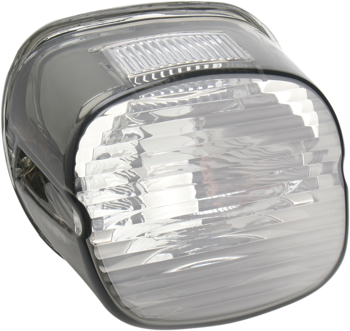 Drag Specialties 2010-0783 Laydown Taillight Lens with Bottom Tag Window Red
