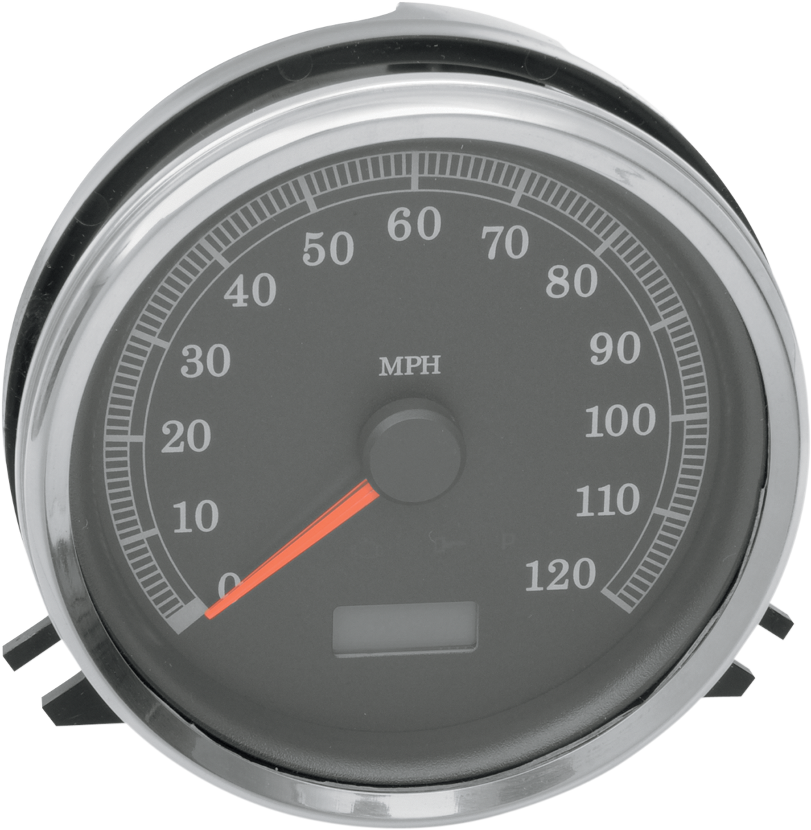 Drag Specialties Electronic MPH Speedometer Black Face