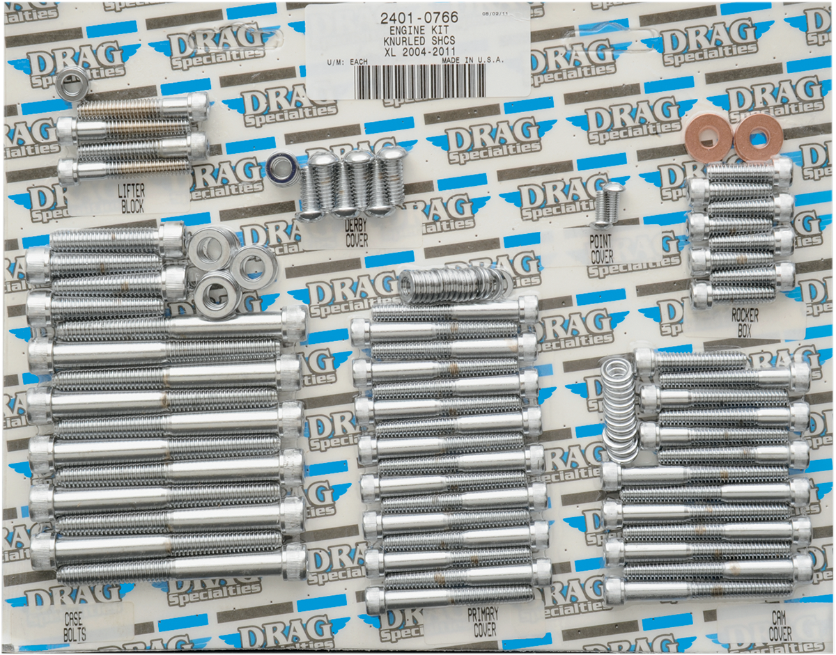 Drag Specialties Complete Motor Socket-Head Bolt Set 2401-0766 | eBay