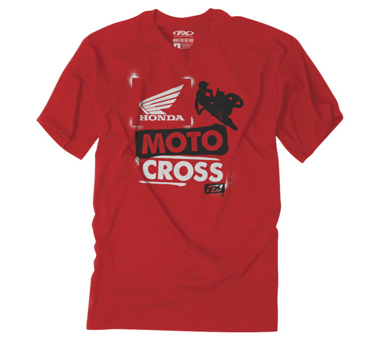 Factory Effex Youth Honda Paint Tee L Red 21-83334 | eBay