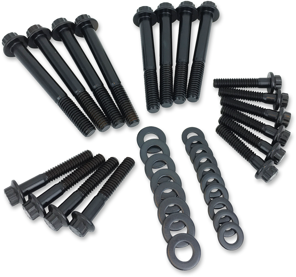 Feuling 12-Point Engine Fastener Kit Black 3044 | eBay
