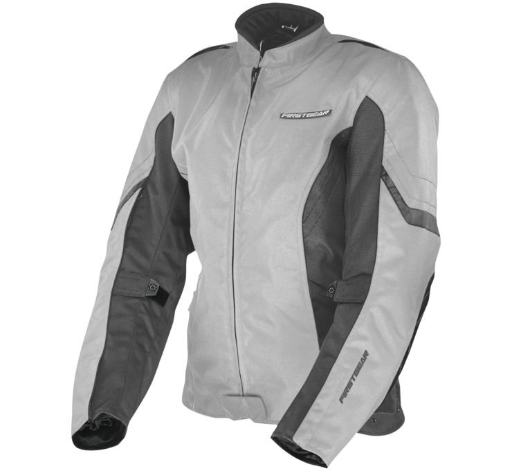 Silver Firstgear Womens Contour Air Mesh Jacket X-Small Silver Firstgear Womens Contour Air Mesh Jacket X-Small