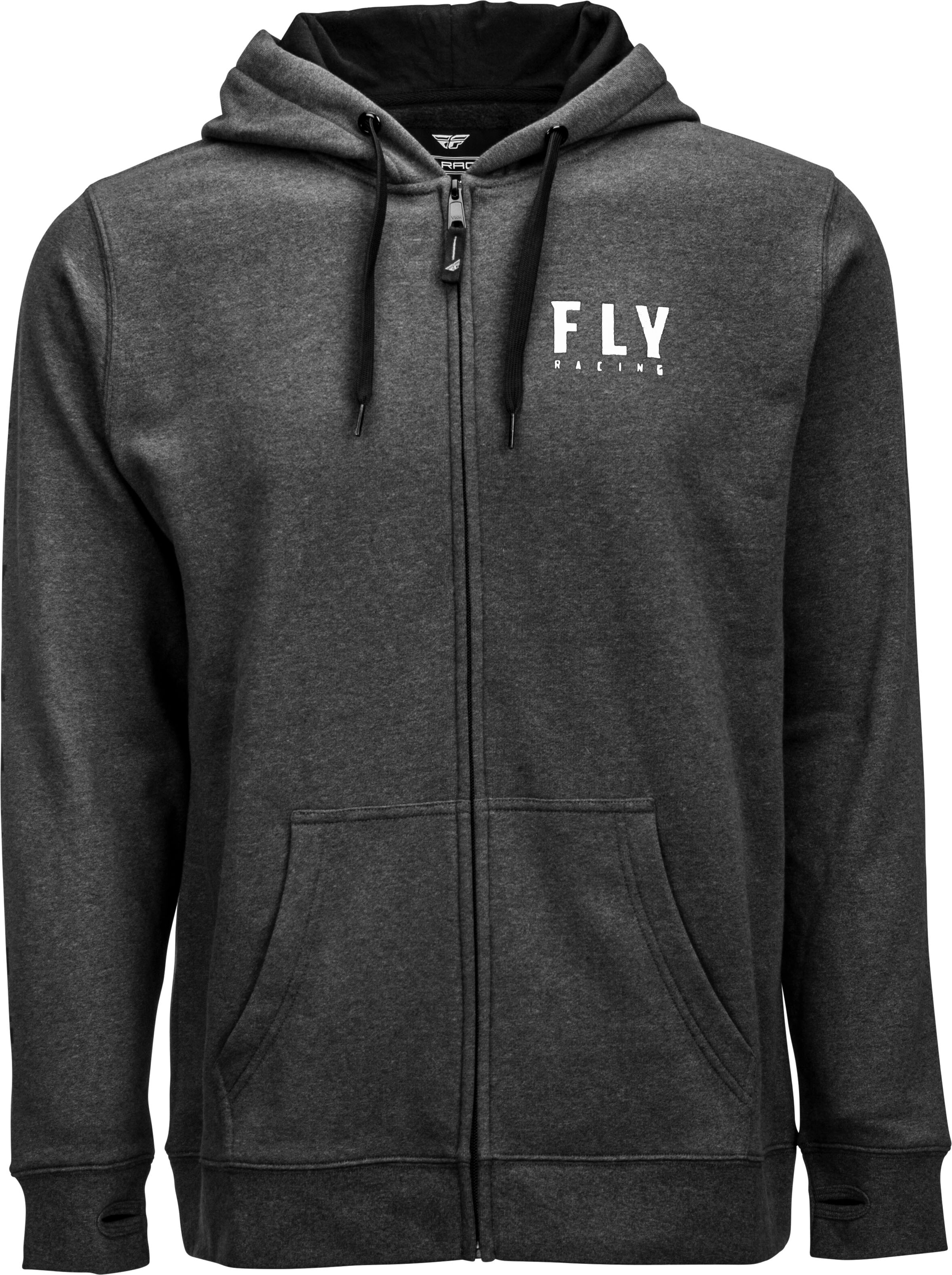 Military Green Fly Racing Crest Hoody X-Large