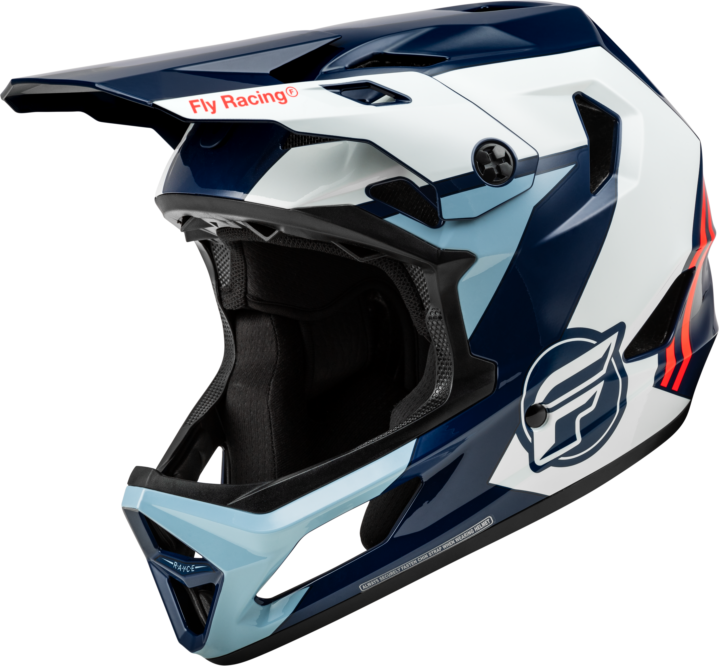 Fly Racing Rayce Moto Style MTB Bike Bicycle Helmet