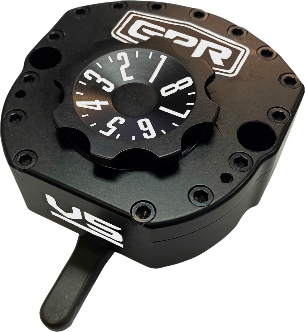 GPR V5 Steering Damper Black fits Kawasaki Ninja ZX-14 2006-2011 5