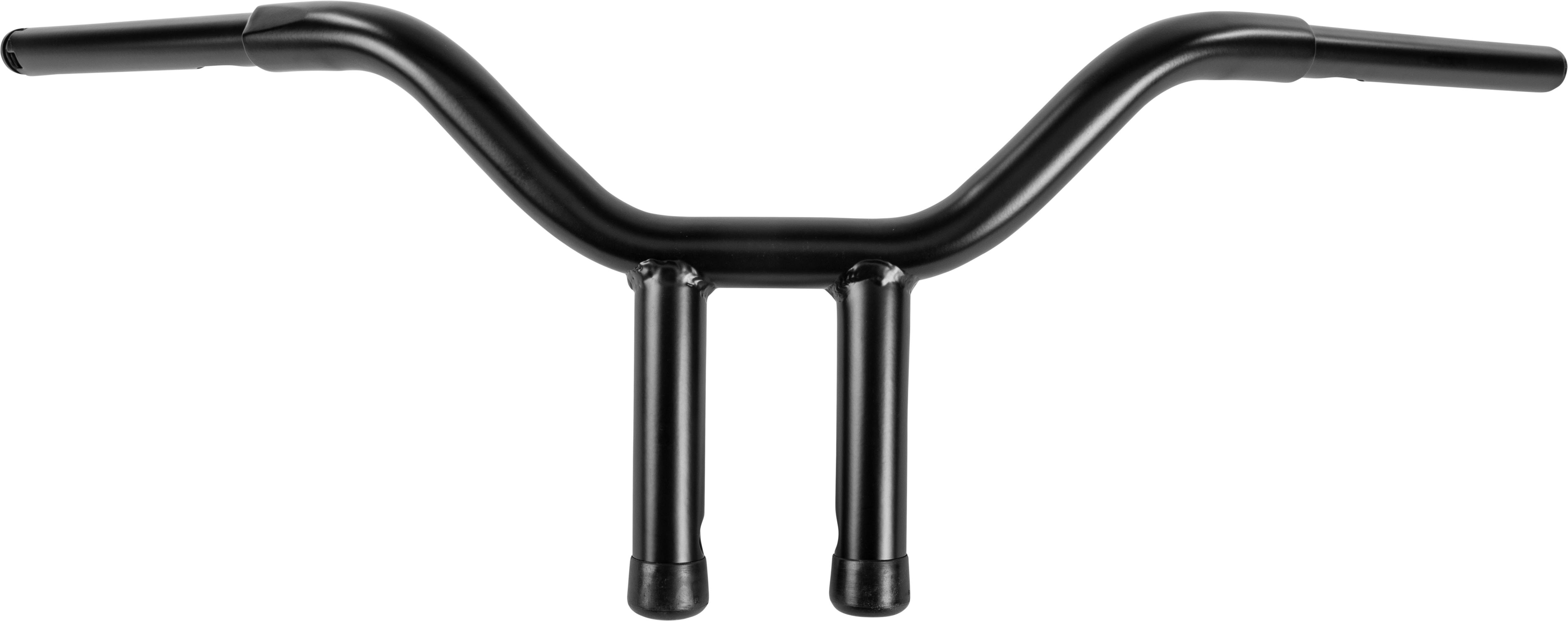 HardDrive 11/4” Fatty Drag Handlebars 10" Rise Black HarleyDavidson