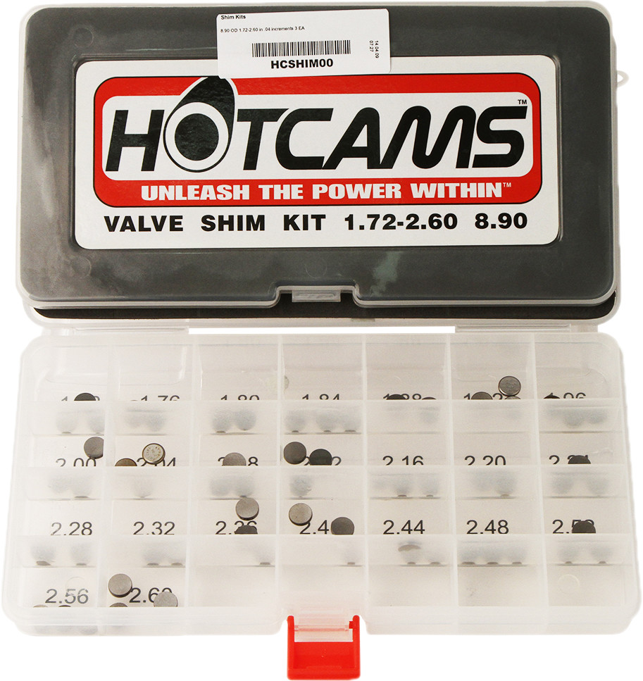 Ishimページ Hot Cams 8.90mm Complete Valve Shim Kit HCSHIM00 | eBay
