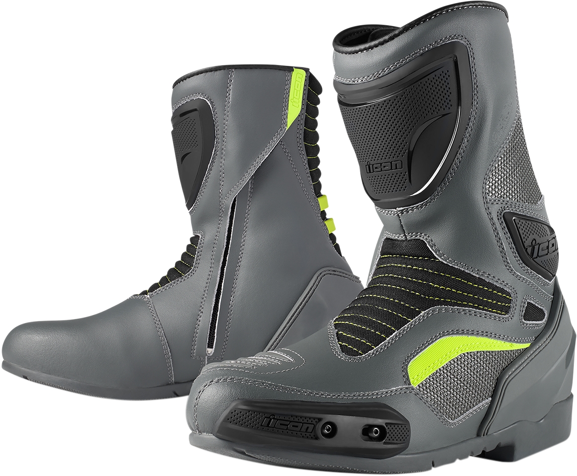 ICON Overlord Vented Boots Black US 11 EU 45 BOA Fit System 3403