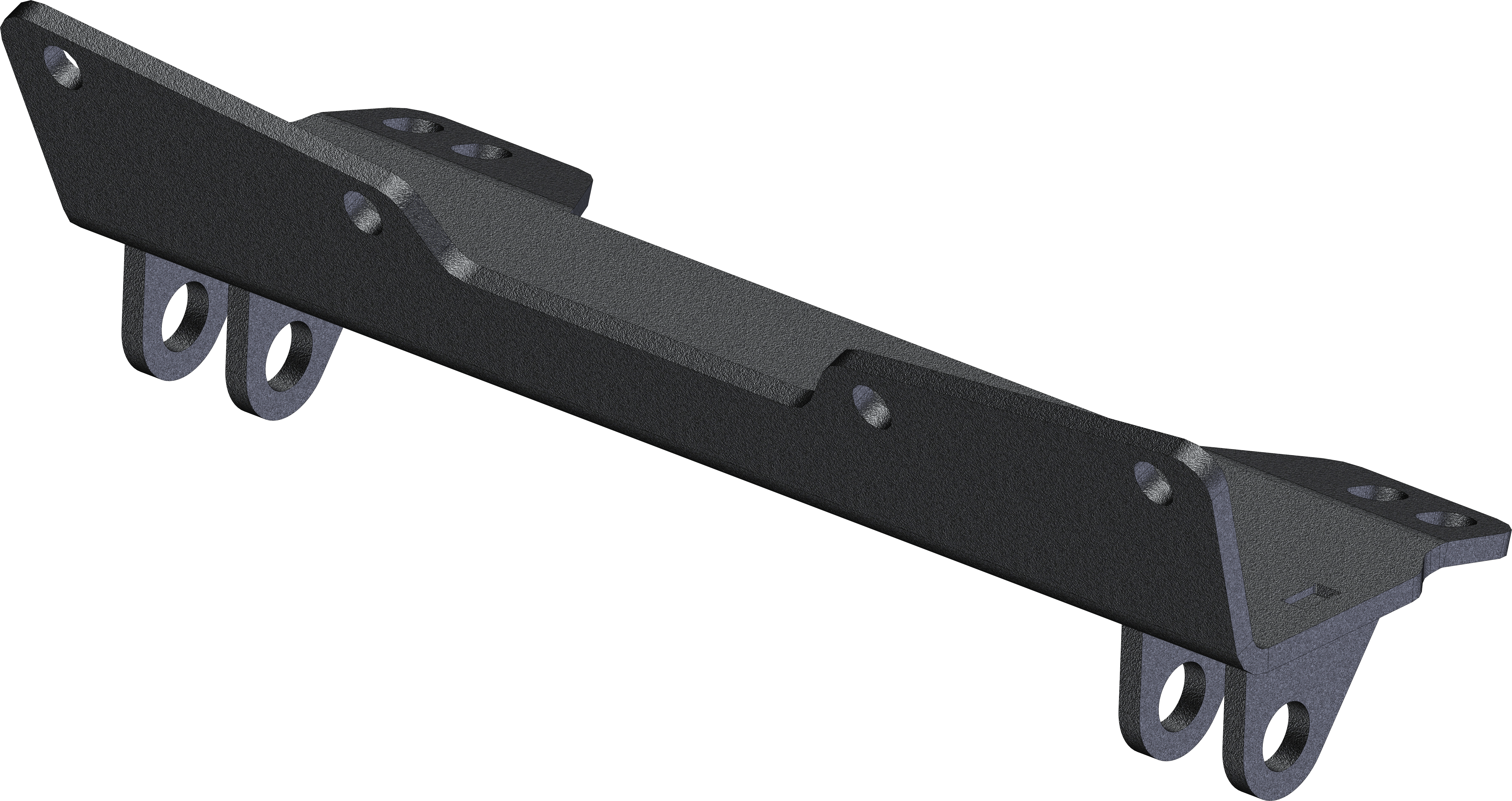 ℳ. KFI Products Heavy Duty Black Steel UTV Complete Plow
