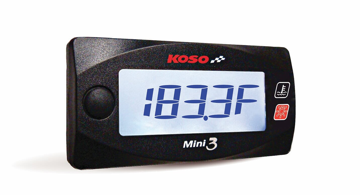 Koso BA003245 Cylinder Head Temperature Meter