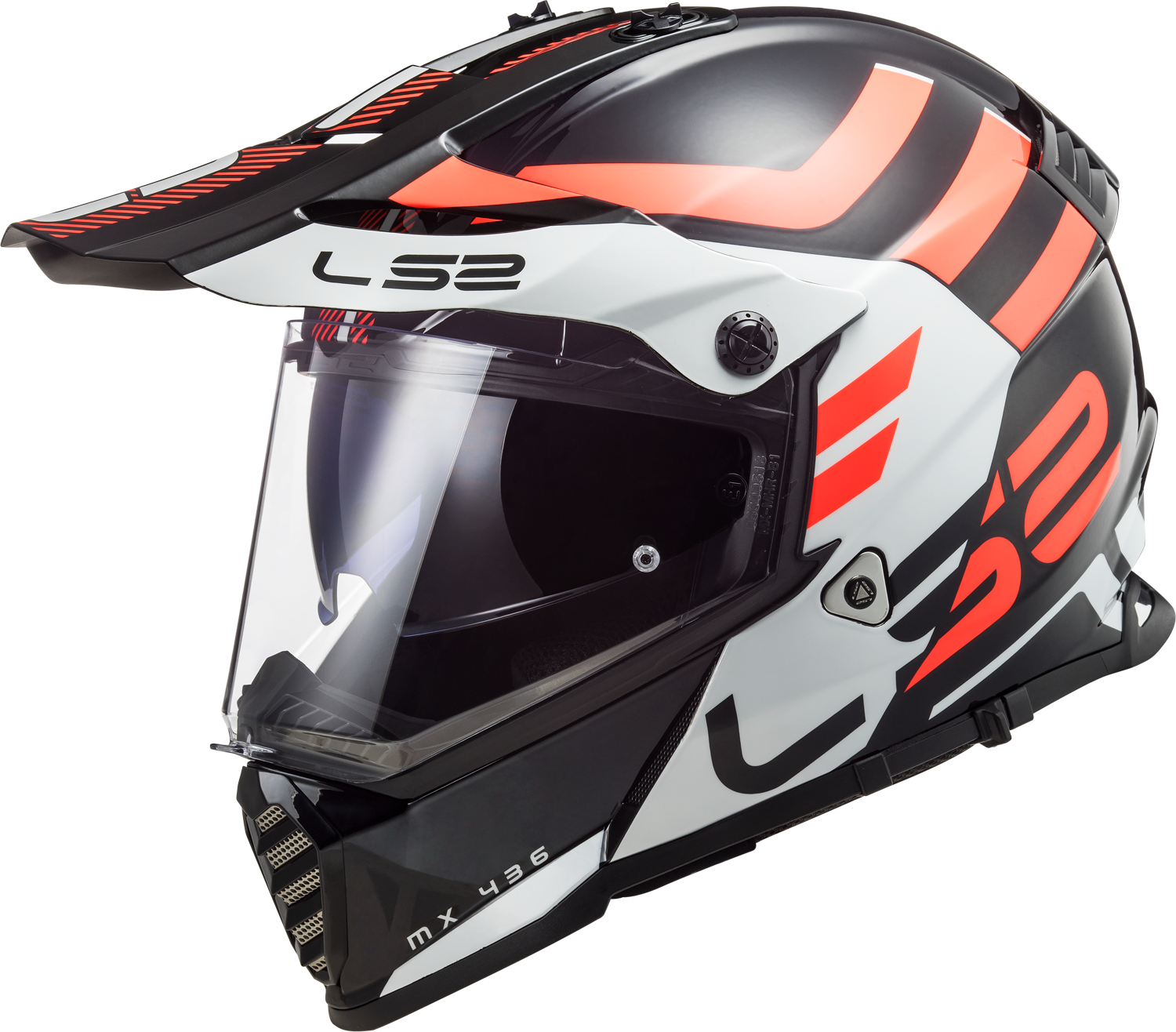 LS2 Helmets Blaze Adventurer Adventure Motorcycle Helmet W/ SunShield