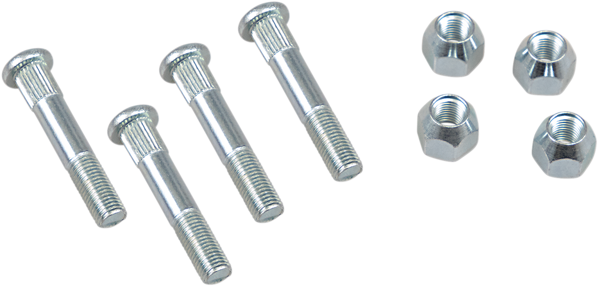 Moose Wheel Stud Lug Nut Rebuild Kit Front Rear 02130770 eBay