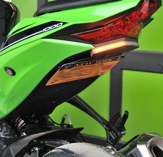 NEW RAGE Fender Eliminator w/ LED Signals & Tag Light 2016-20 ZX