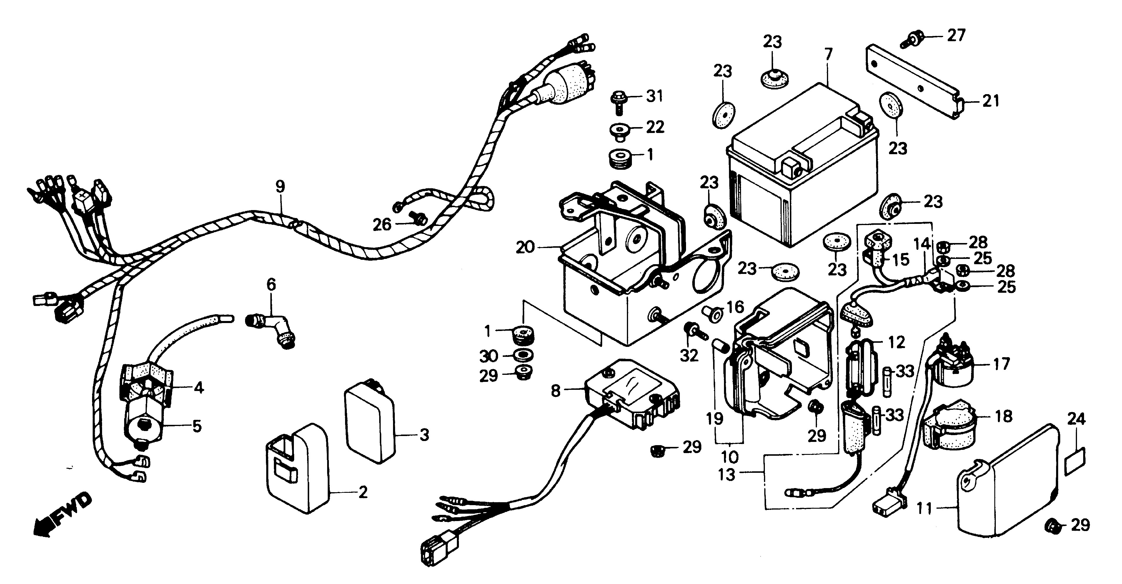 Honda OEM Part 31500-HN1-003 | eBay