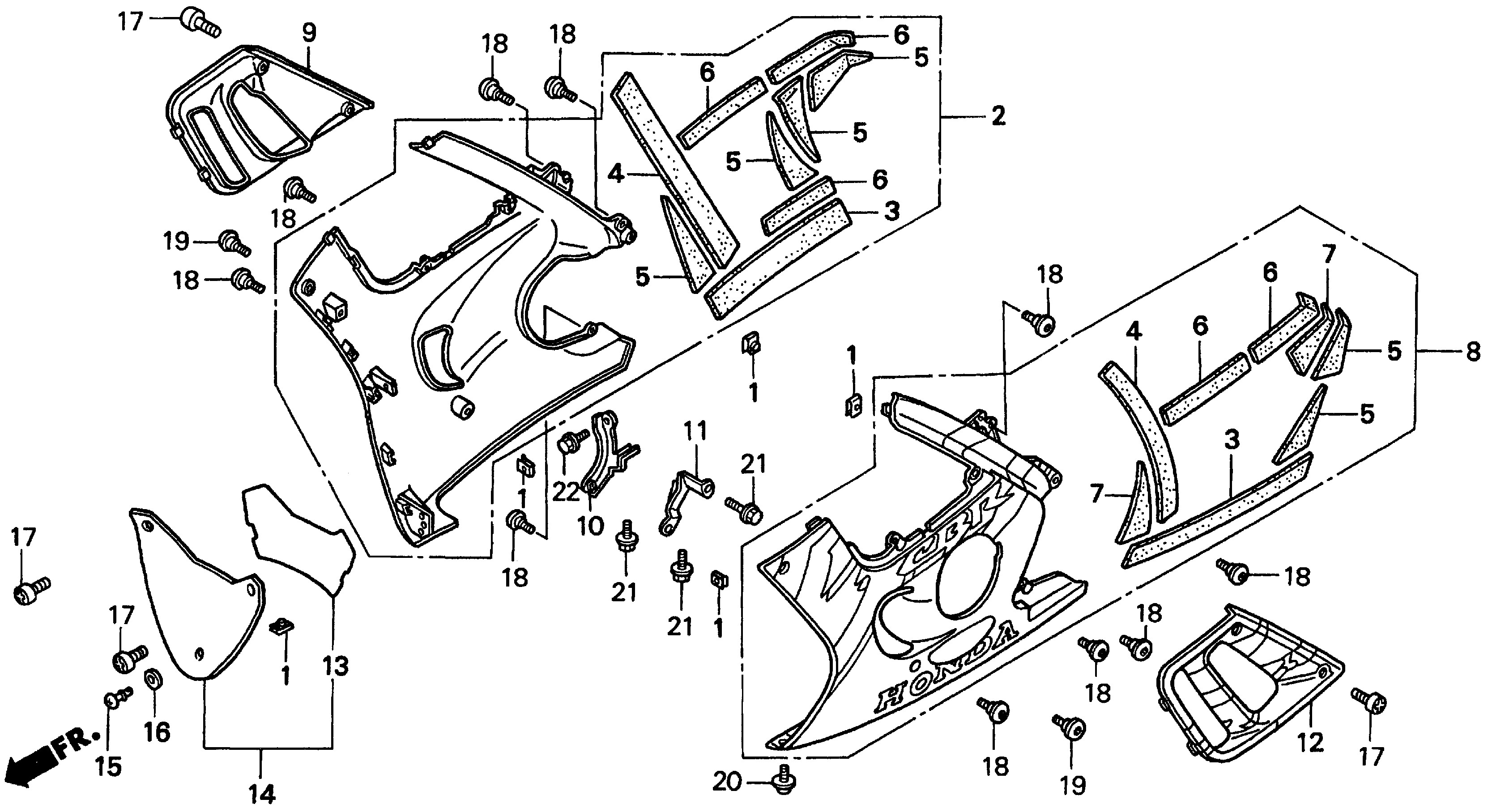 Honda OEM Part 64507-MN4-000 STUD (6X14) | eBay