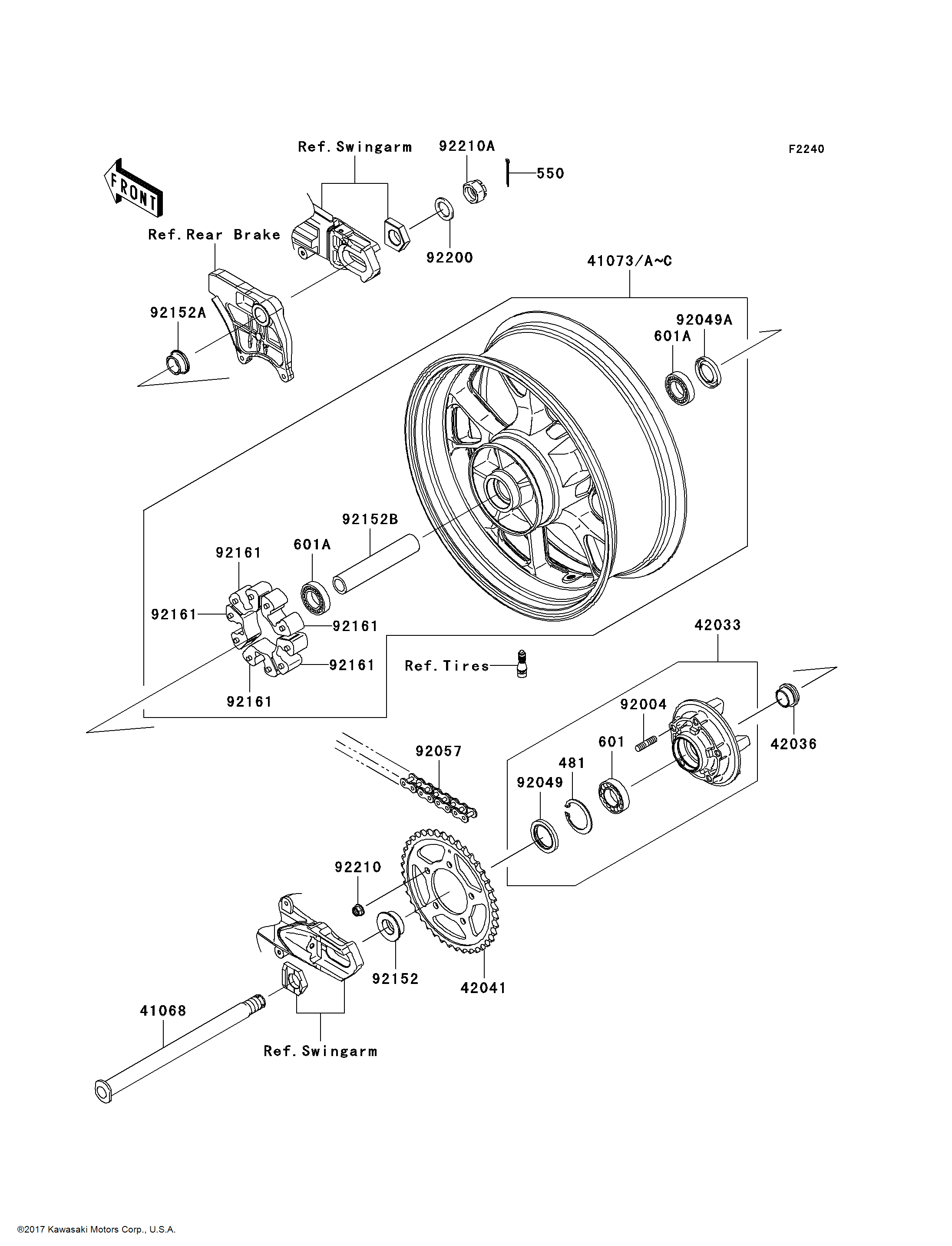 Kawasaki OEM Part 92049-1375 SEAL-OIL,BJN 32 52 5 | eBay