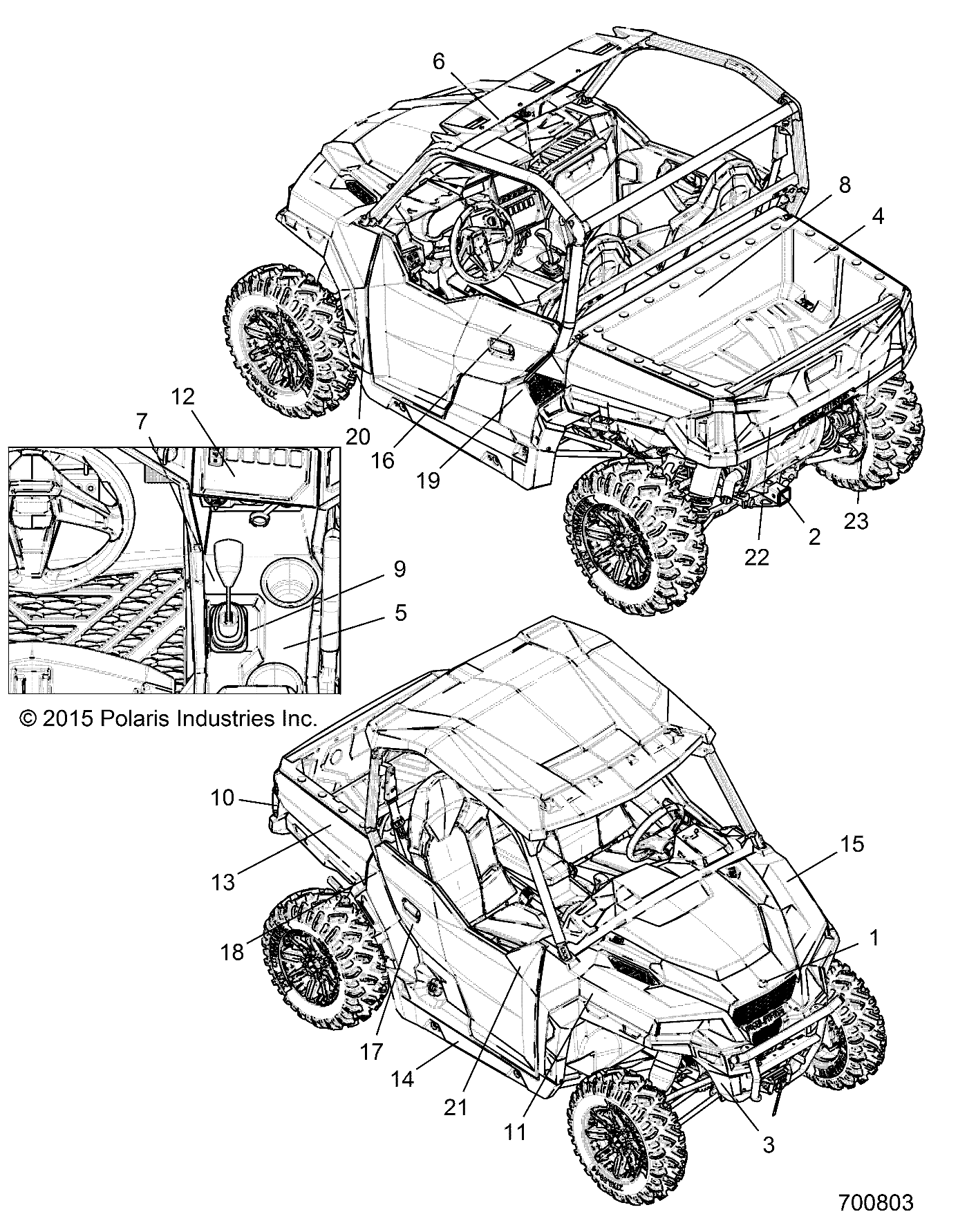 Polaris General Parts Diagram