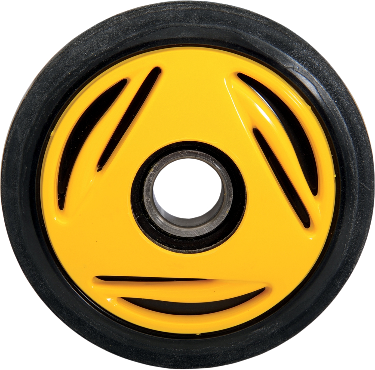 Parts Unlimited Yellow Idler Wheel 135 mm OD x 1