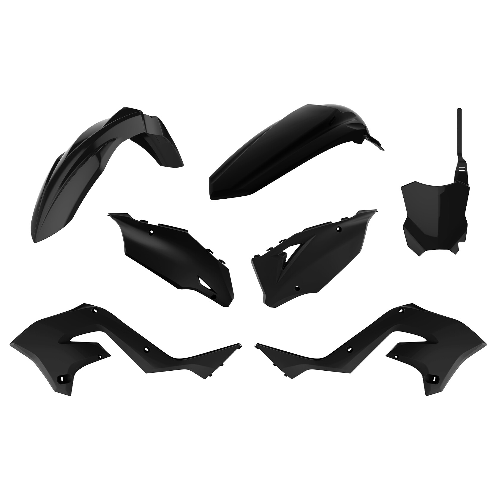 2セット専用 Polisport Plastic Kit Black 90934 | eBay