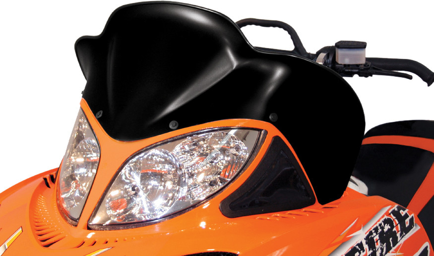 Powermadd Cobra 17in Black Windshield Arctic Cat F7 F6 Firecat