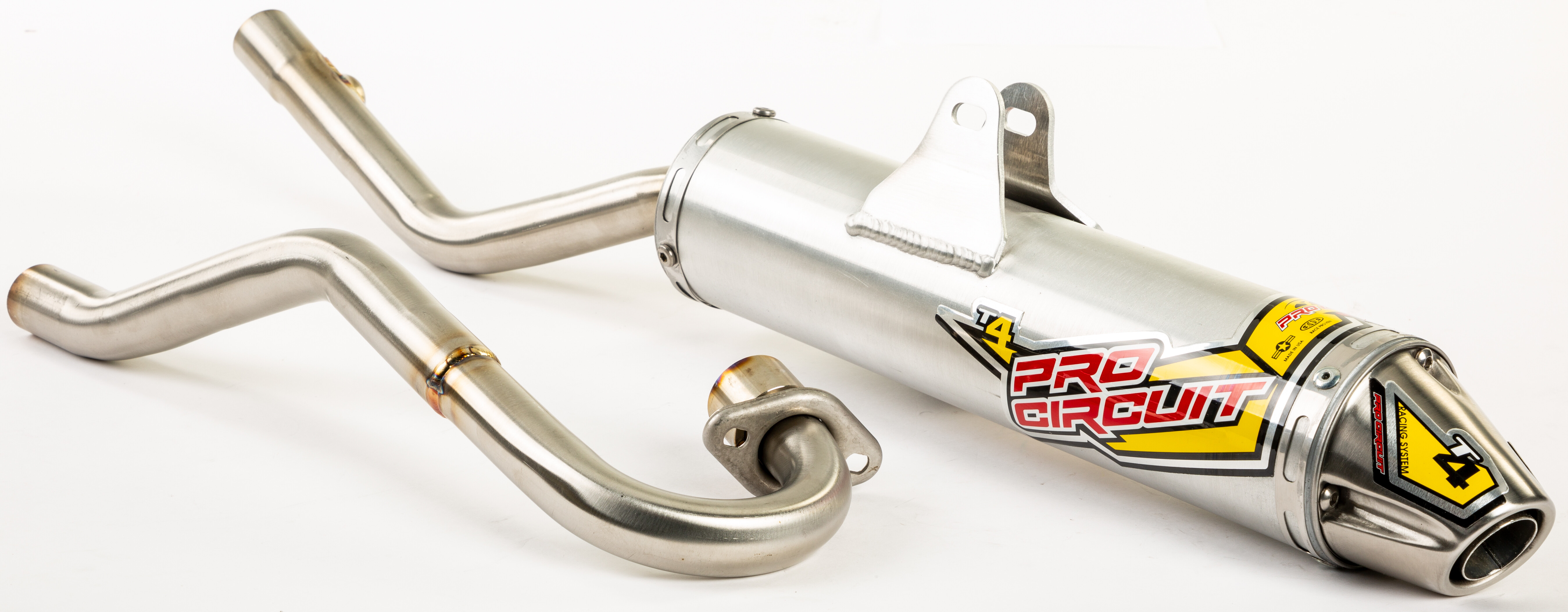 Pro Circuit T-4 Full Exhaust Aluminum Stainless Honda CRF150F 03